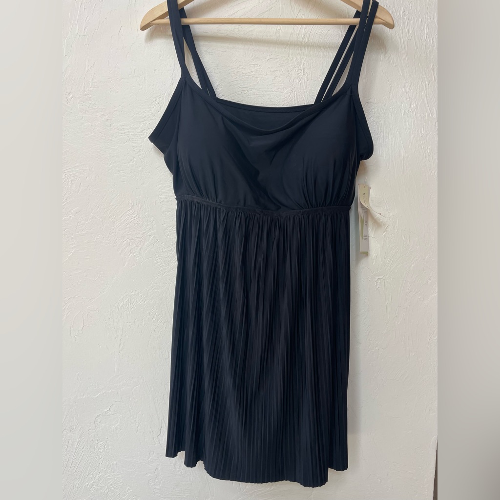 Nwt Studio Works Black Tummy Control One Pc Swimsuit 22w
